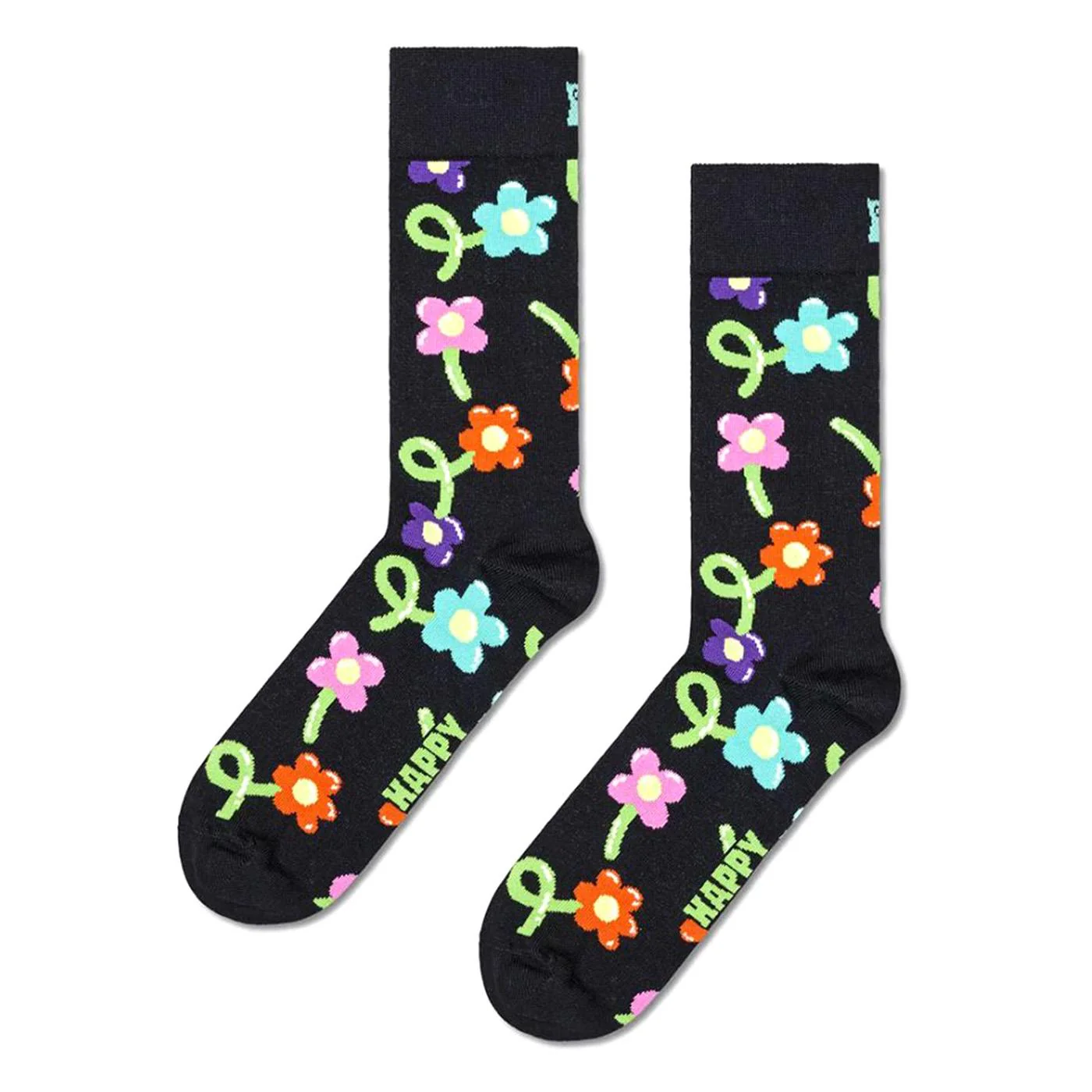 Balloon Flower Sock -- Unisex Multicolored Men's Socks HAPPY SOCKS