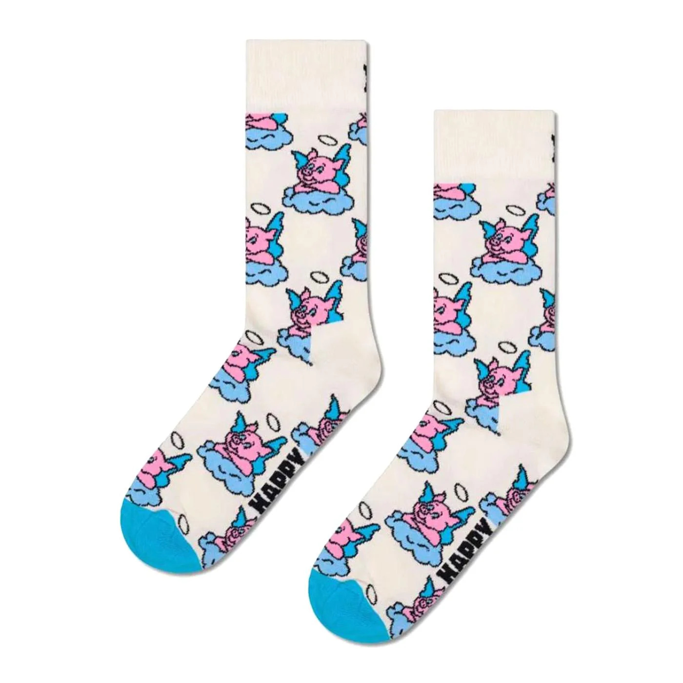 Good Pig Sock -- Unisex Multicolored Men's Socks HAPPY SOCKS