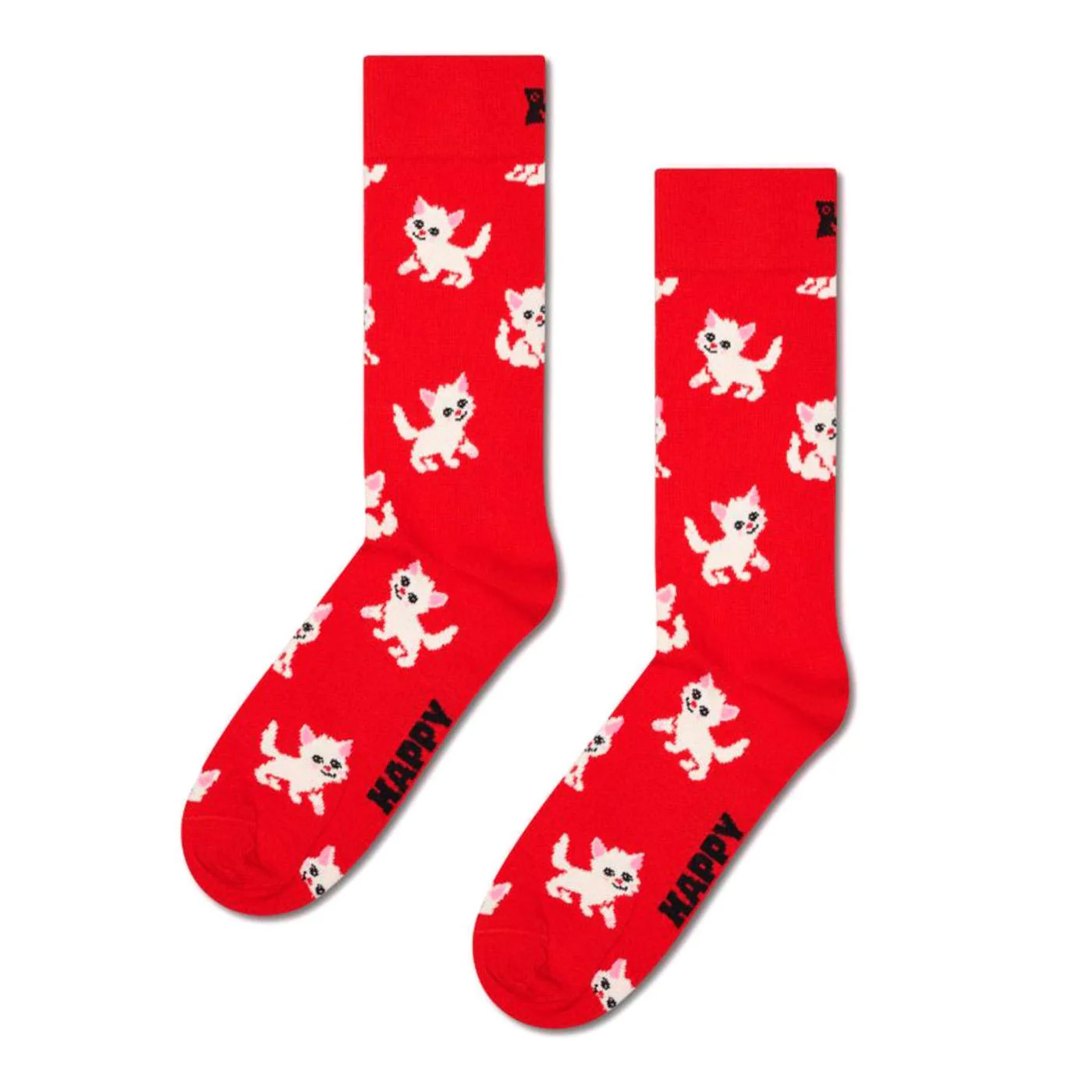 Kittten Sock -- Unisex Multicolored Men's Socks HAPPY SOCKS