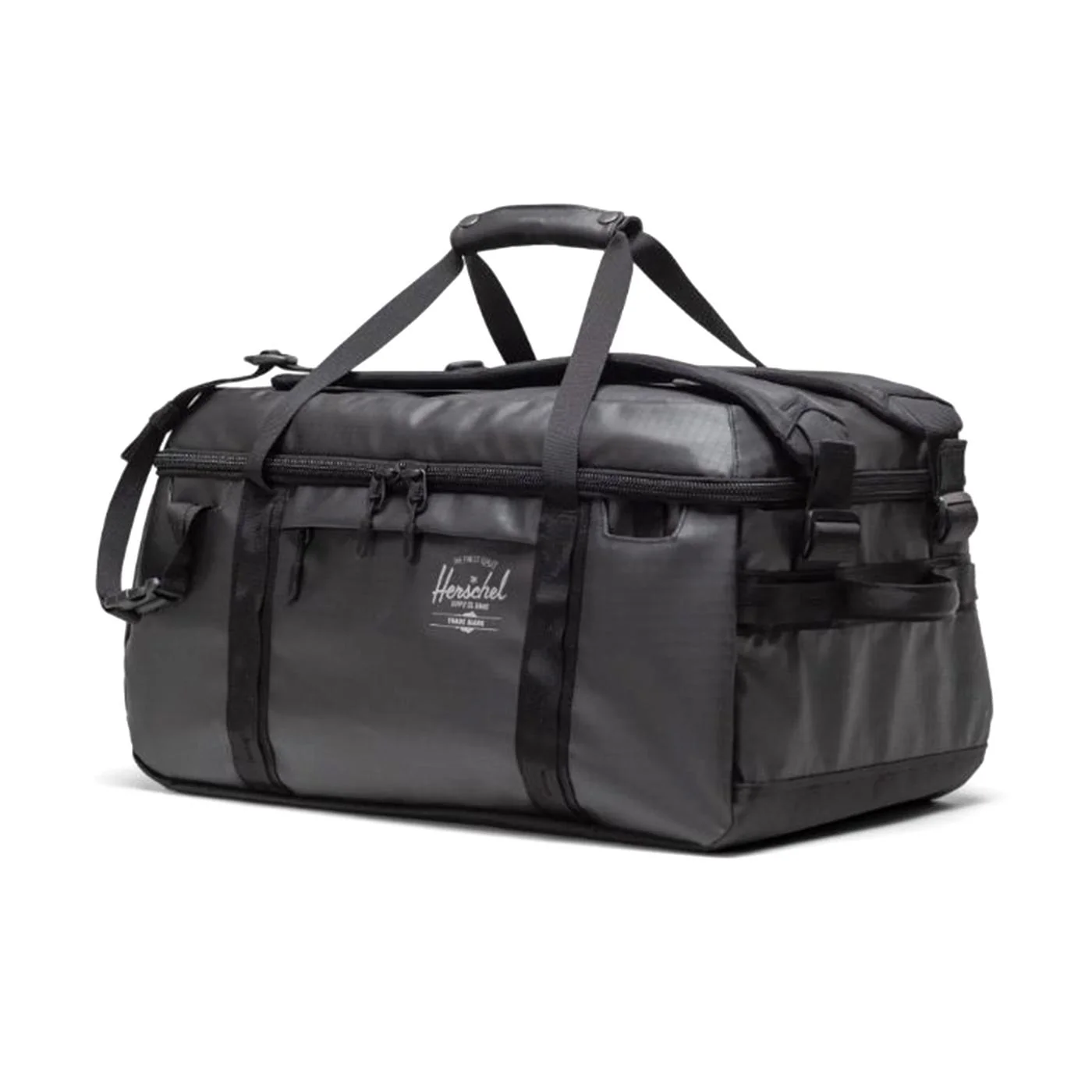 HERSCHEL All Season Duffle - 41L Black - Unisex Travel Duffel Bag - Image 2