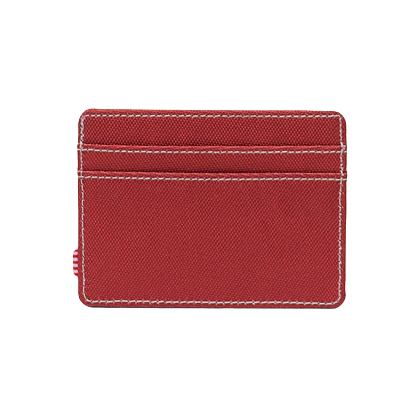 Charlie Cardholder Ochre White Stitch - Red Card Holder HERSCHEL ACCESSORIES - Image 2