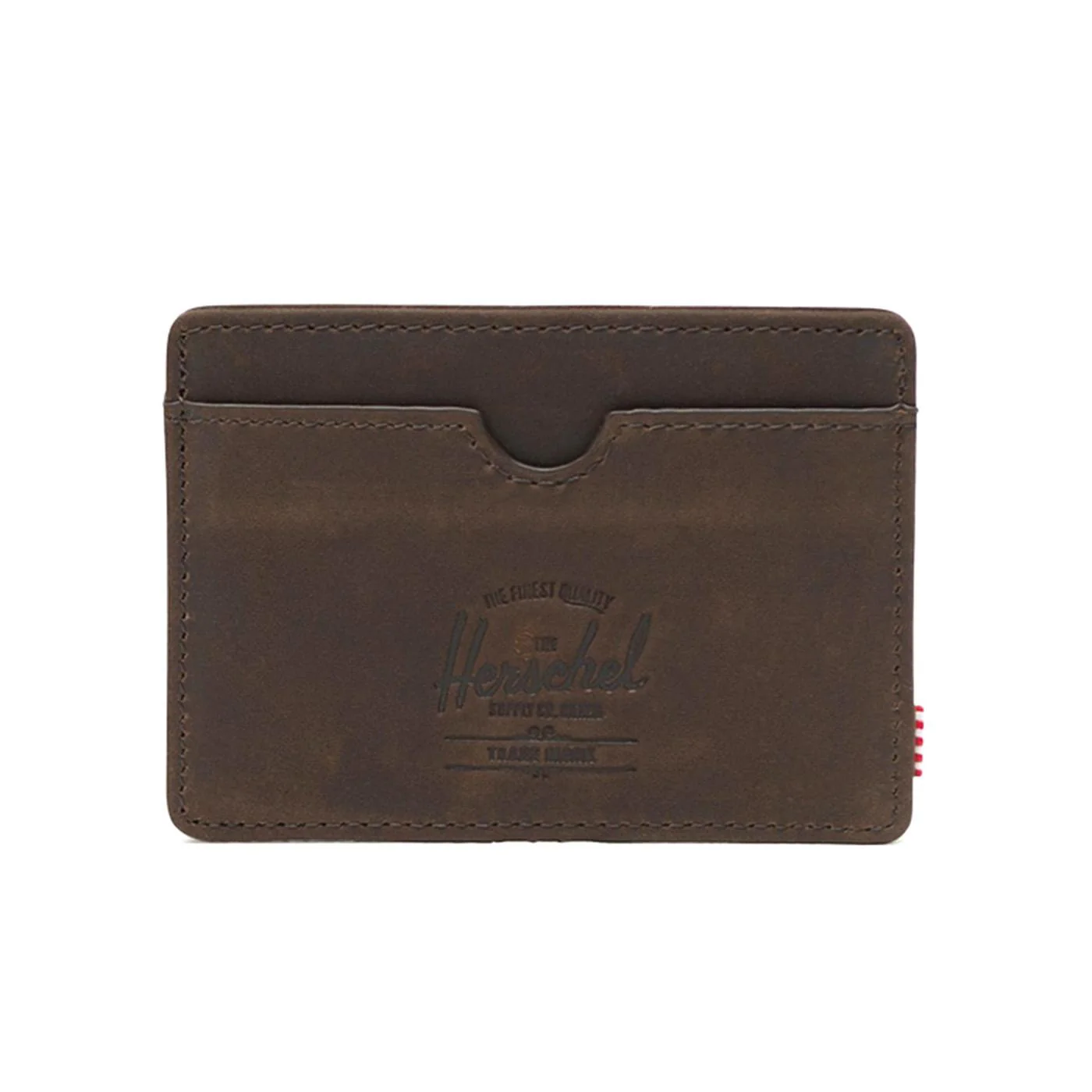 Charlie Leather Nubuck Brown Cardholder