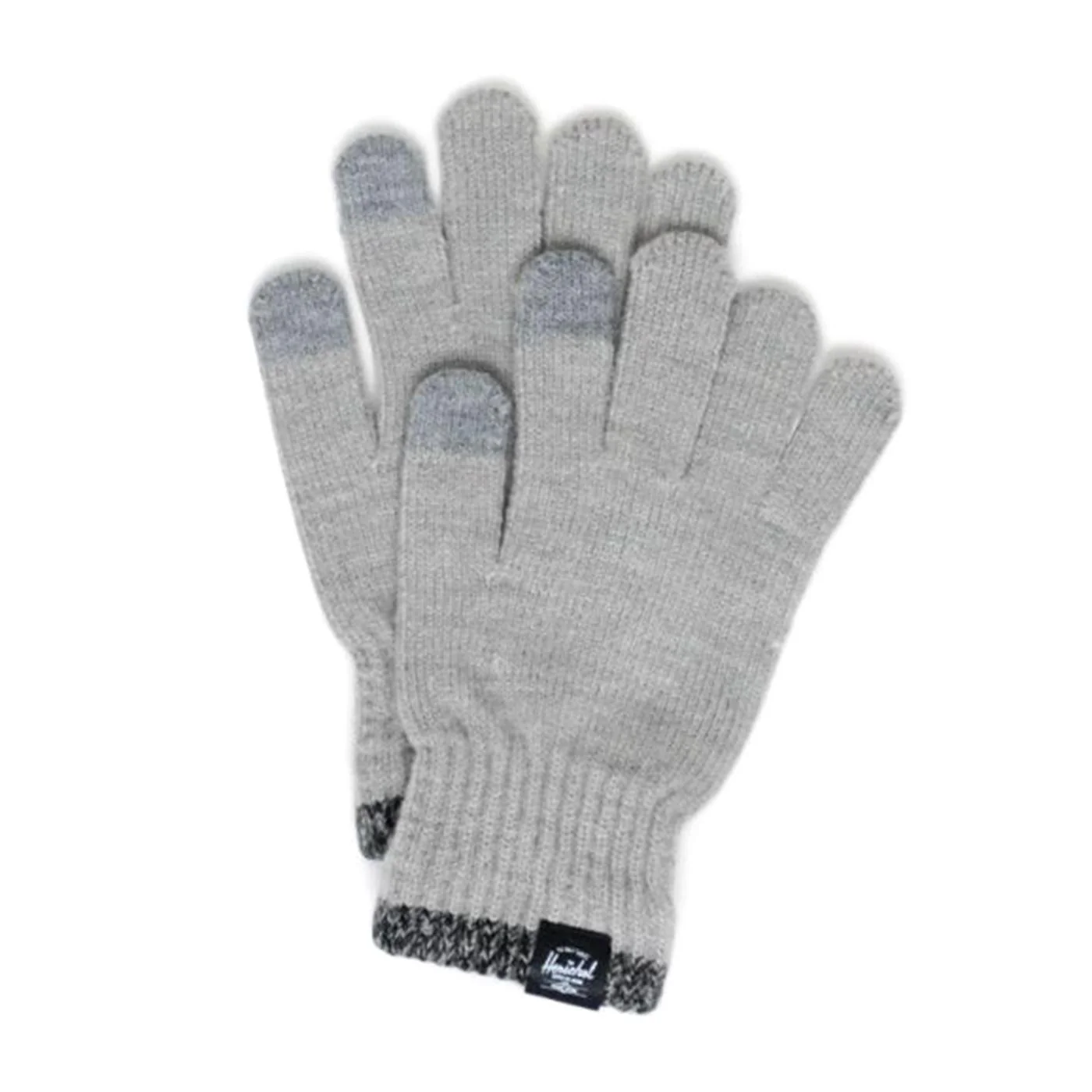 Elmer Gloves Stripe Heather Light Grey