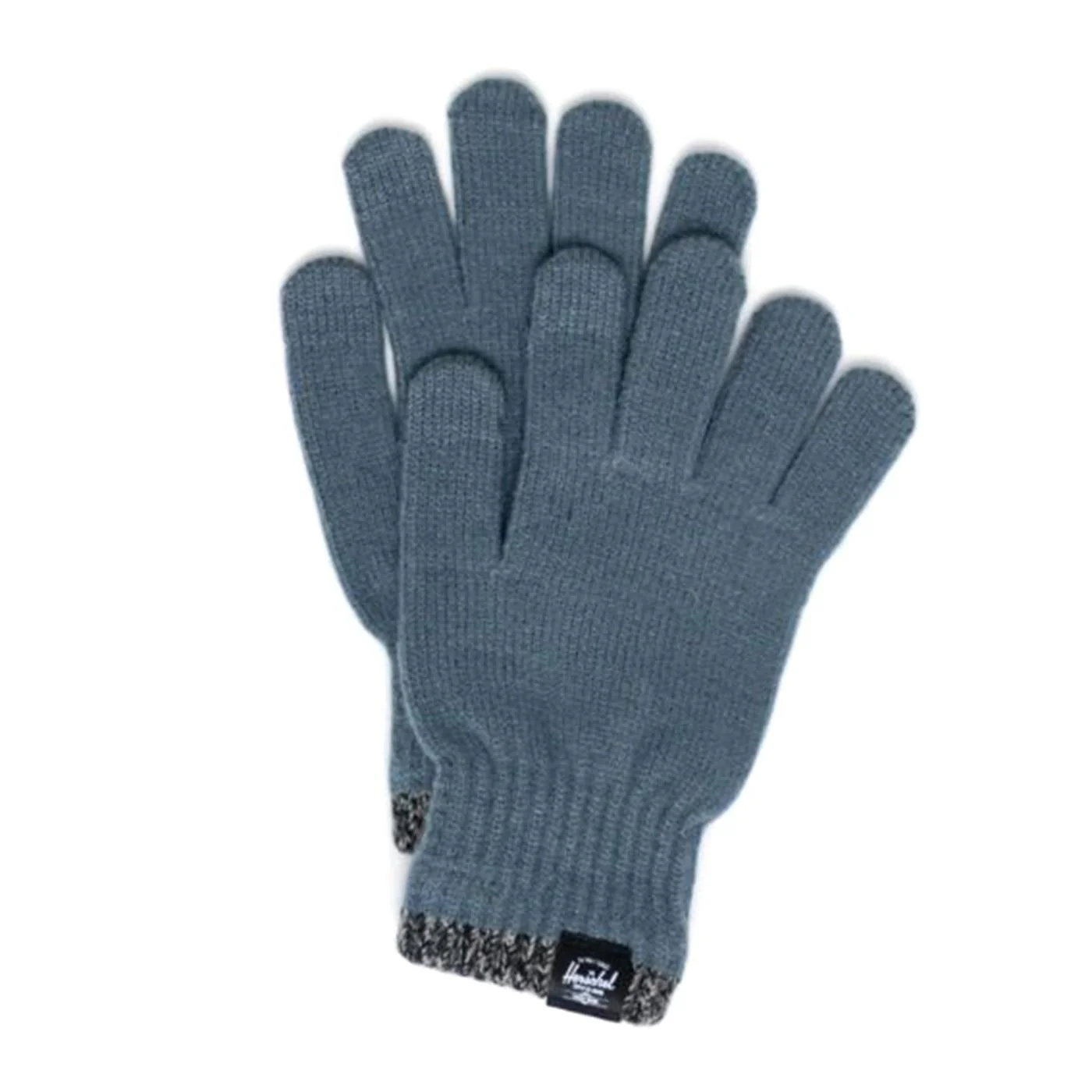 Elmer Gloves Stripe Steel Blue