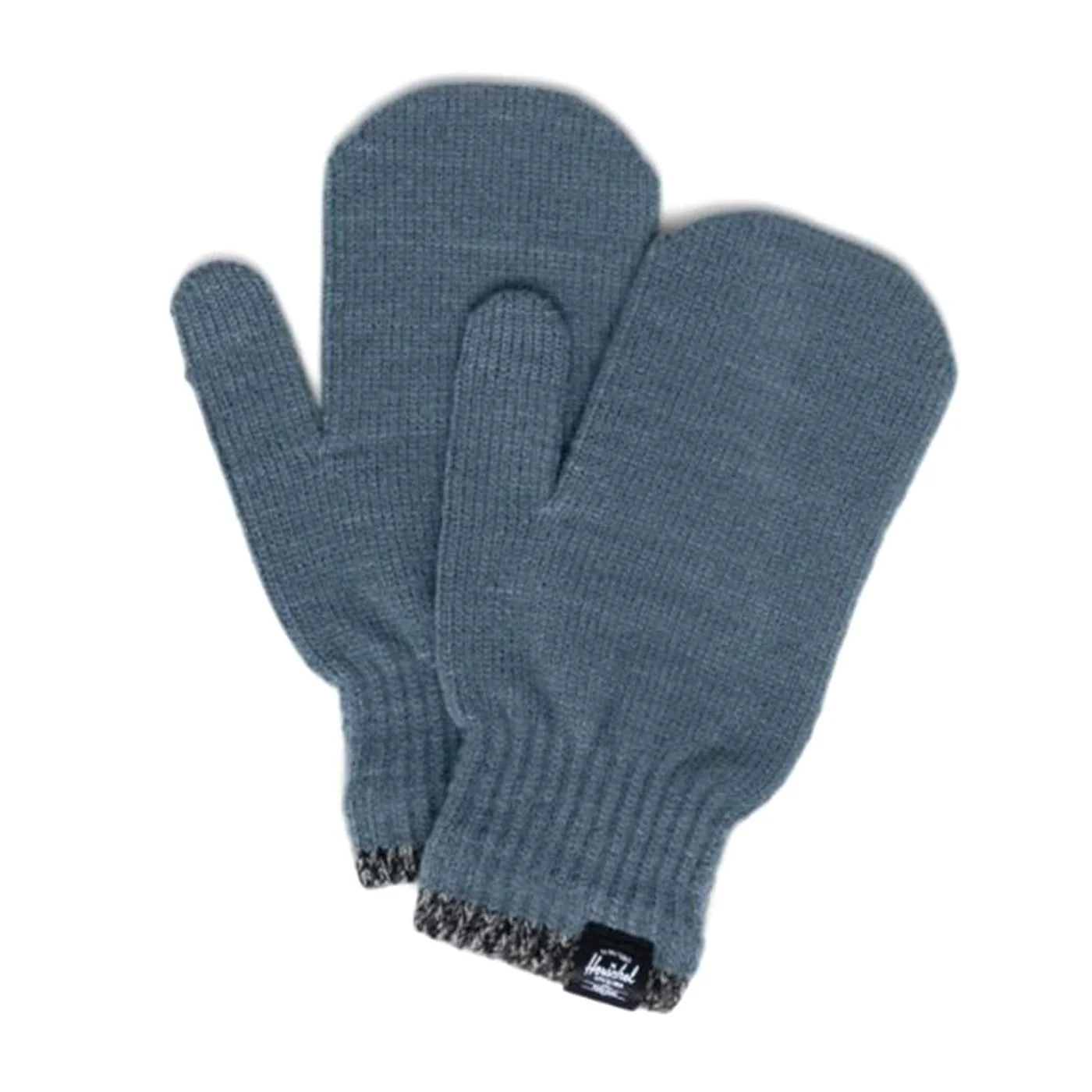 Elmer Mittens Stripe Steel Blue