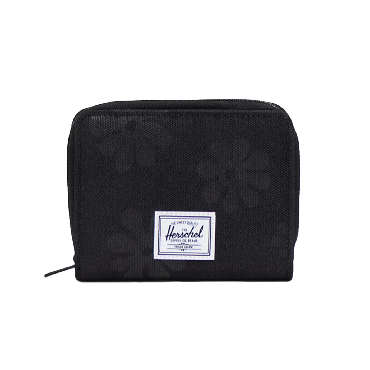 Georgia Wallet Black Floral Sun - Black Unisex Wallet HERSCHEL