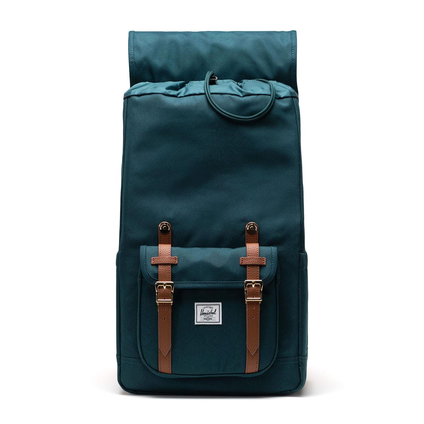 Herschel Little America Backpack Dark Sea - Green Backpack HERSCHEL ACCESSORIES - Image 2