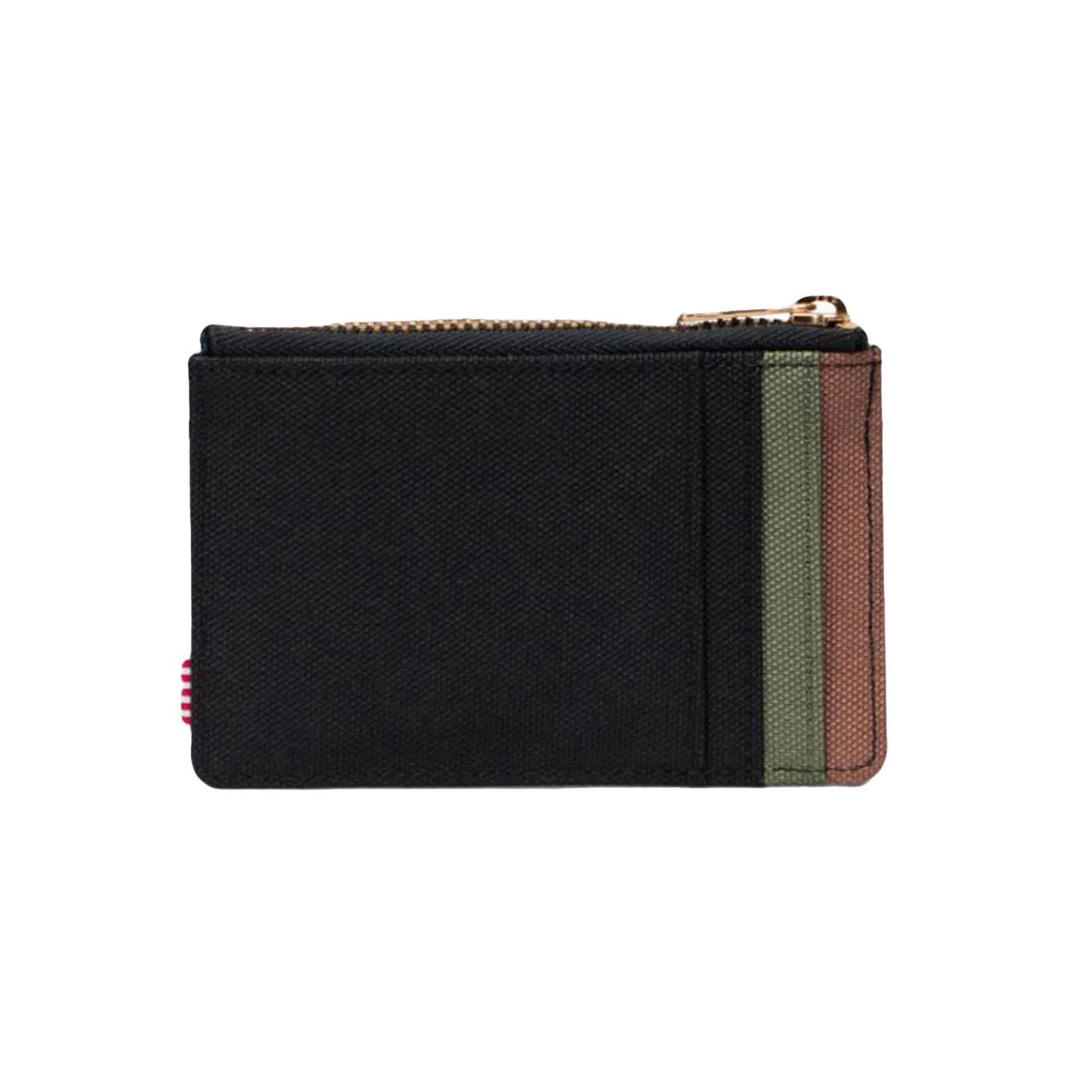 Herschel Oscar Cardholder - Black Card Holder with Zip HERSCHEL ACCESSORIES - Image 2