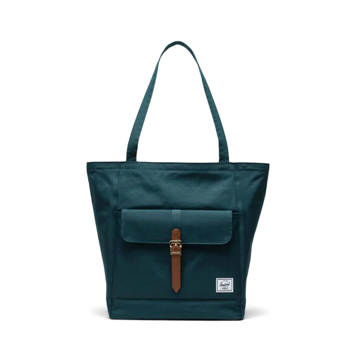 Herschel Retreat Tote - 20L - Dark Sea - Unisex Green Tote Shopping Bag HERSCHEL