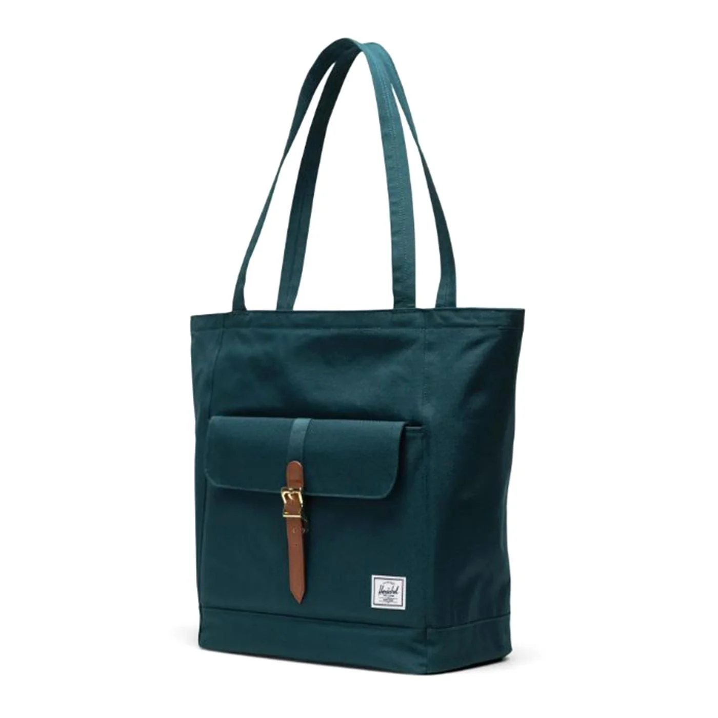 Herschel Retreat Tote - 20L - Dark Sea - Unisex Green Tote Shopping Bag HERSCHEL - Image 2
