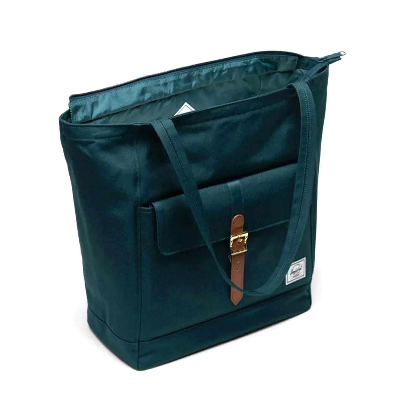 Herschel Retreat Tote - 20L - Dark Sea - Unisex Green Tote Shopping Bag HERSCHEL - Image 3