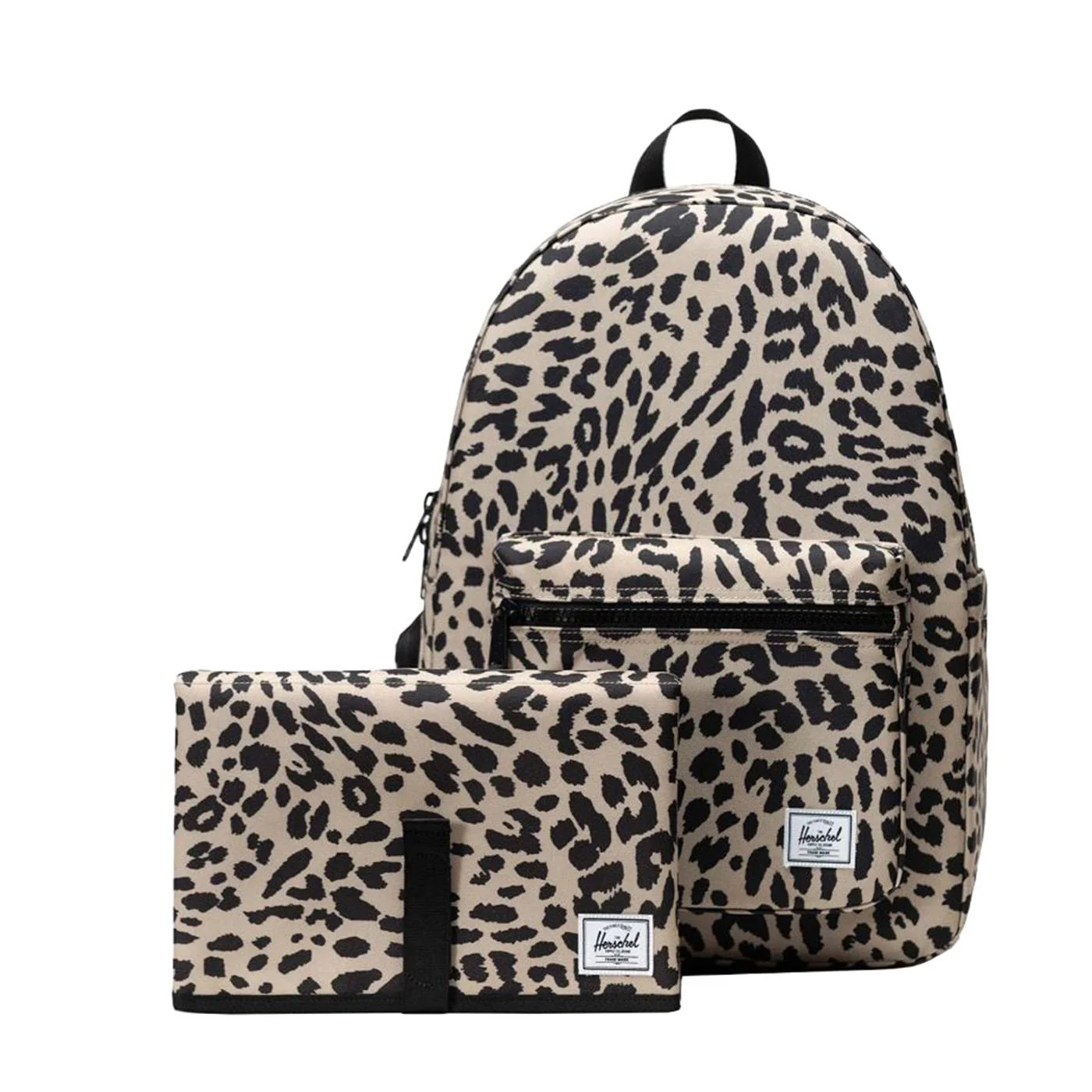 Settlement Backpack Diaper Bag 24L Leopard Waves - Backpack with Diaper Bag Leopard / Multicolor Unisex HERSCHEL