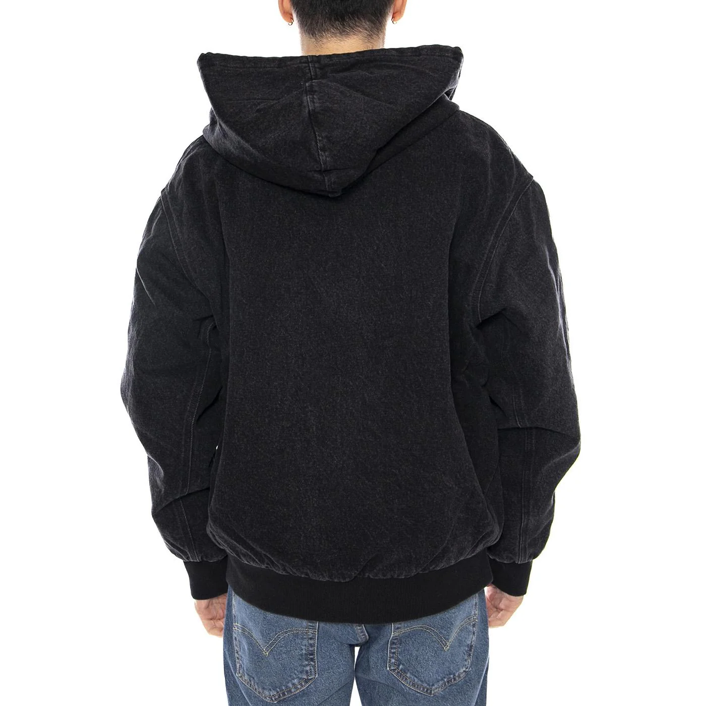 Boulder Work Jacket -- Black Men's Jacket HUF Men - Image 3