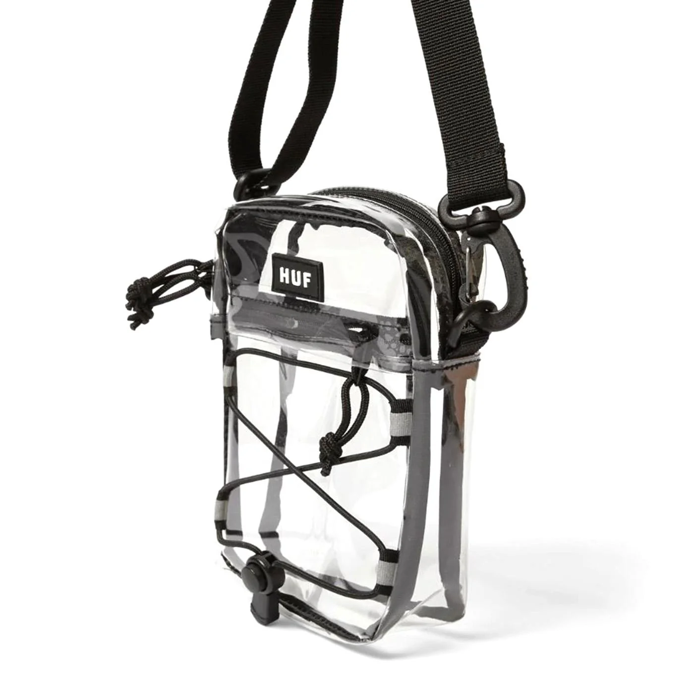 Bowery Side Bag Clear - Transparent Shoulder Bag HUF ACCESSORIES - Image 2