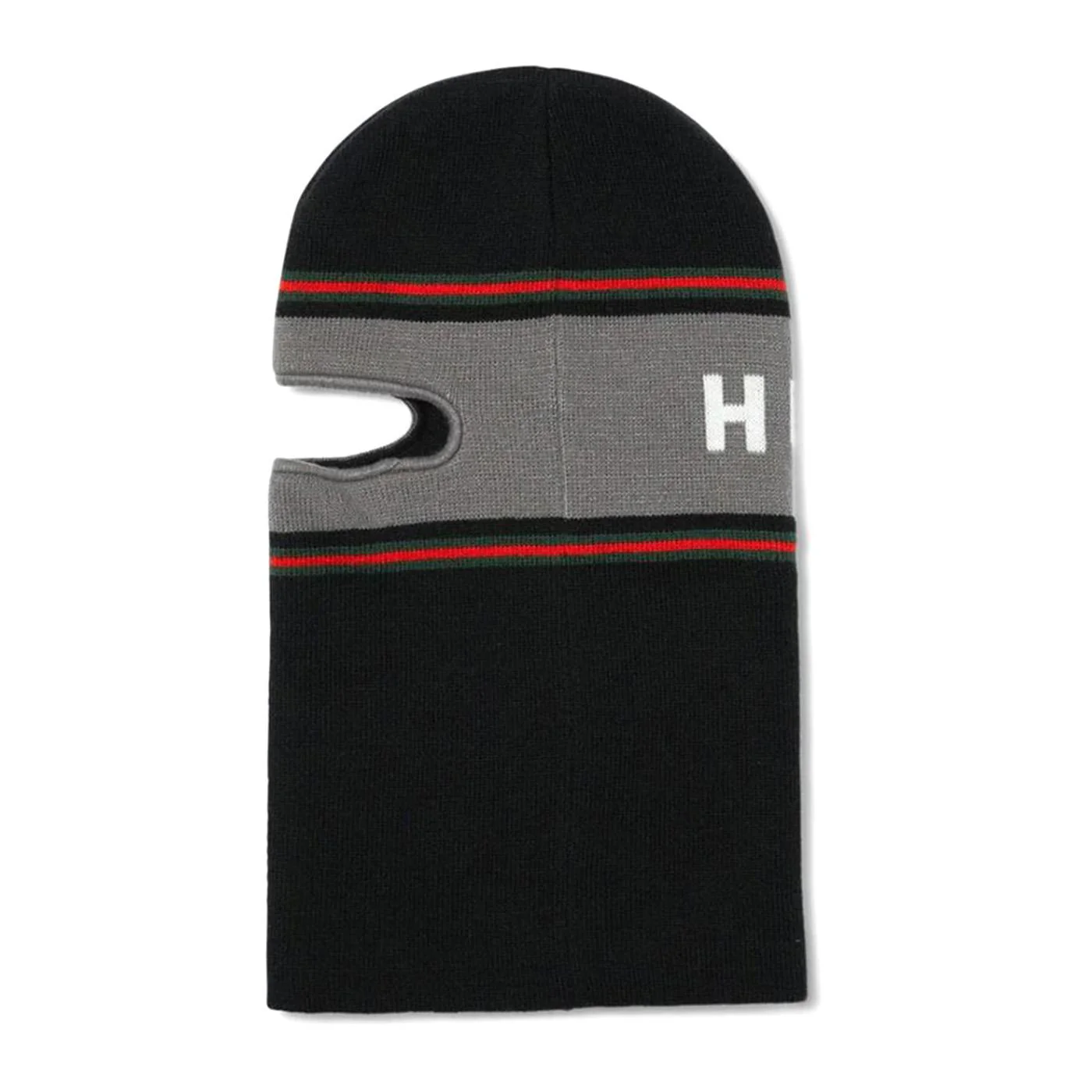 HUF Multi Rib Balaclava Black - HUF Men's Black Balaclava