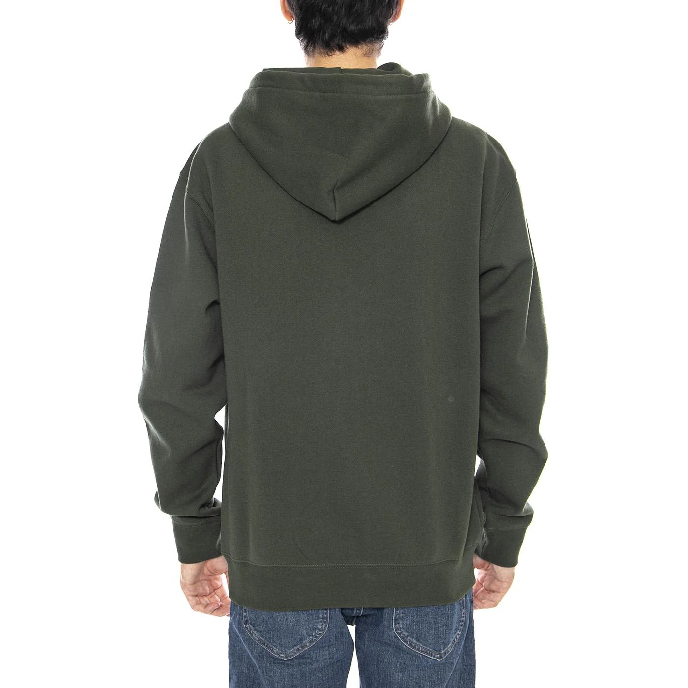 HUF Set TT F/Z Hoodie -- Green Men's Hoodie HUF Men's - Image 3