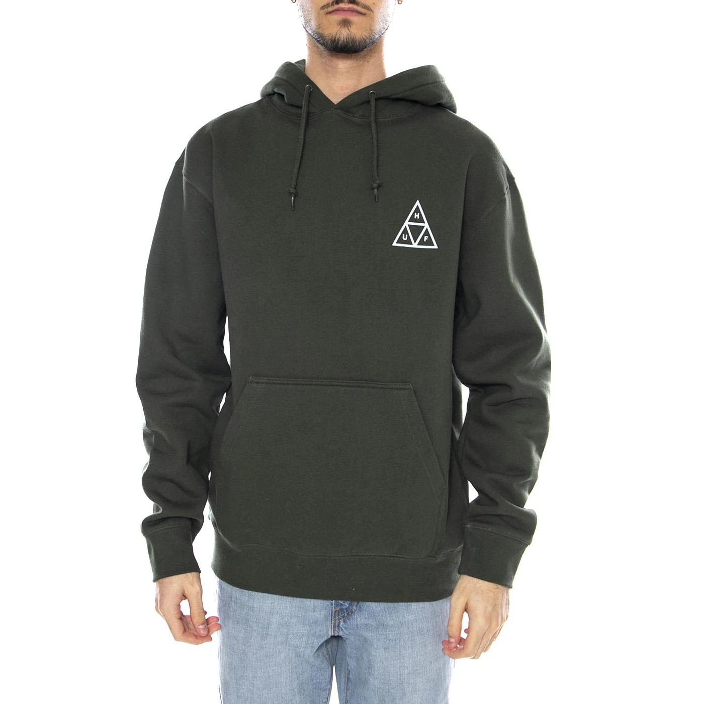 HUF Set TT P/O Hoodie -- Men's Hoodie Hunt Green Men's HUF - Image 2