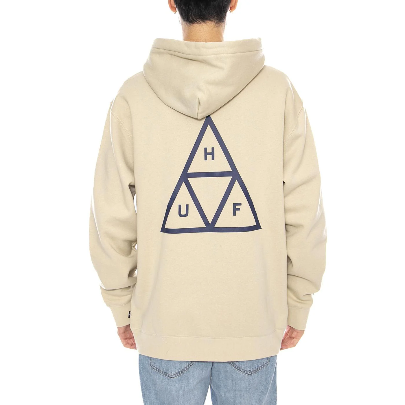 HUF Set TT P/O Hoodie -- Men's Hoodie Stone Beige Men's HUF - Image 3