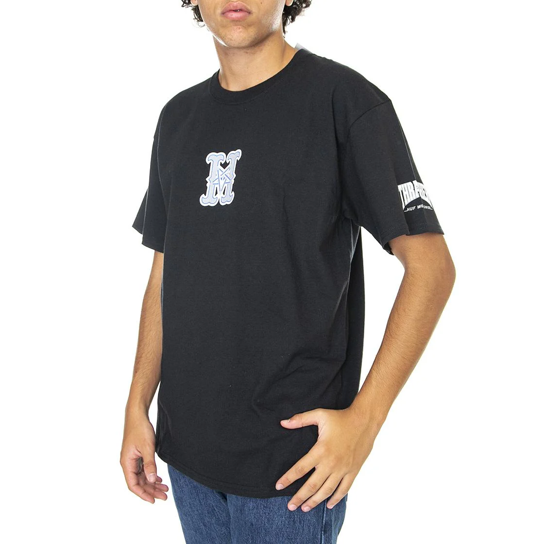 Huf x Thrasher Sunnydale Black T-Shirt
