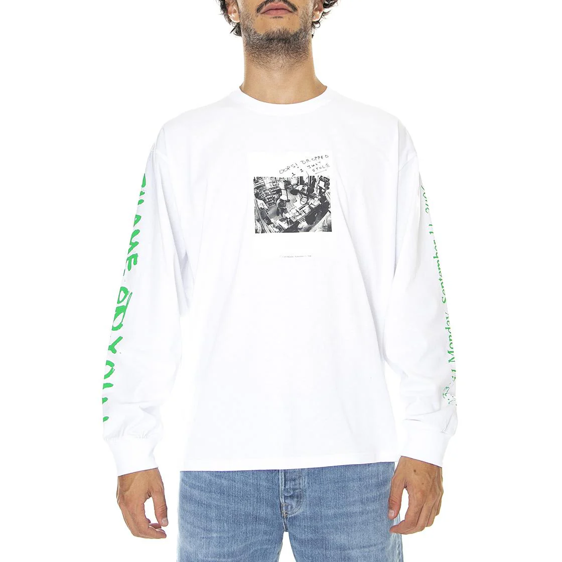 Mens Shame L/S White - Image 2
