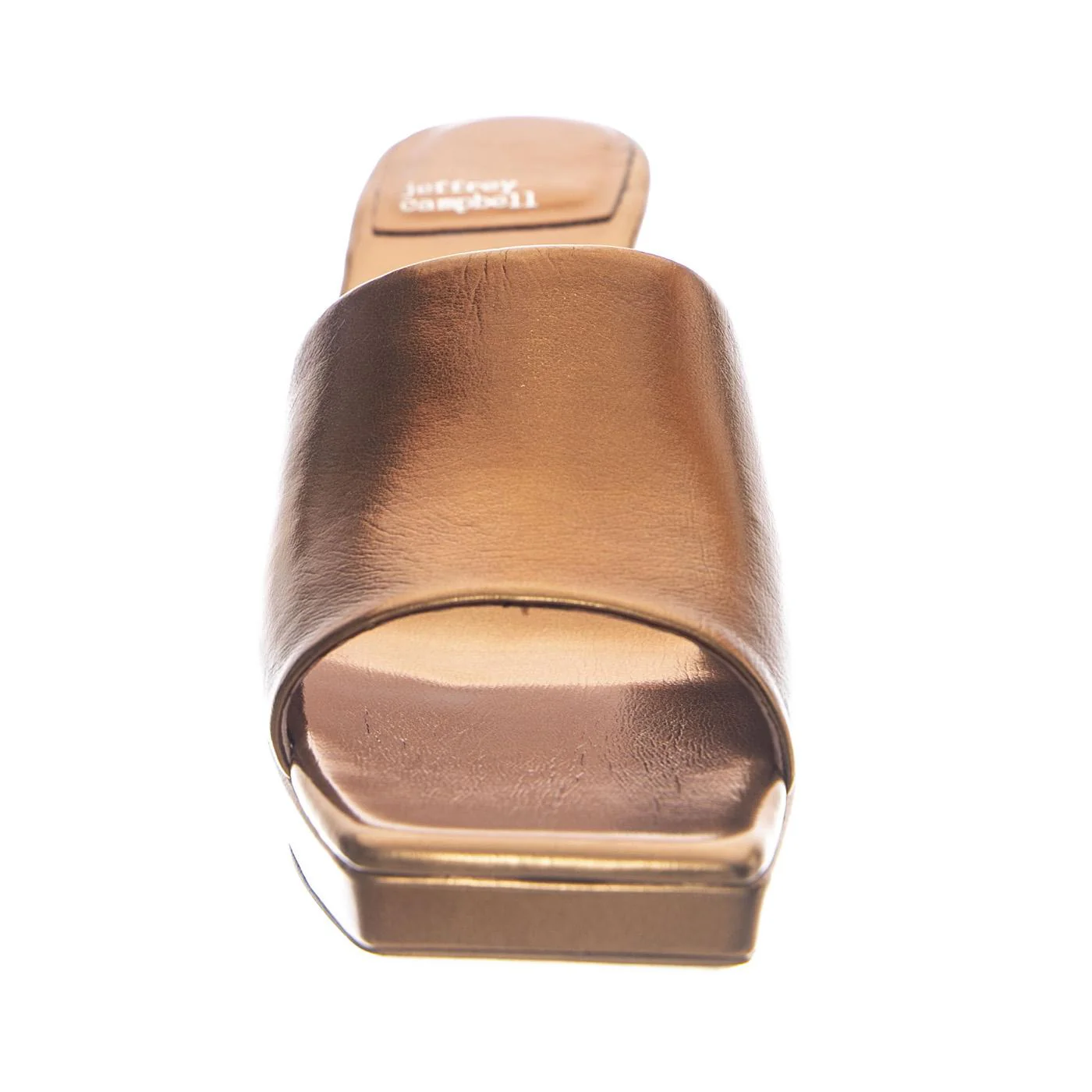 DRESS-CODE Light Bronze Metallic - Women's Sandals Gold Women JEFFREY CAMPBELL - Image 3