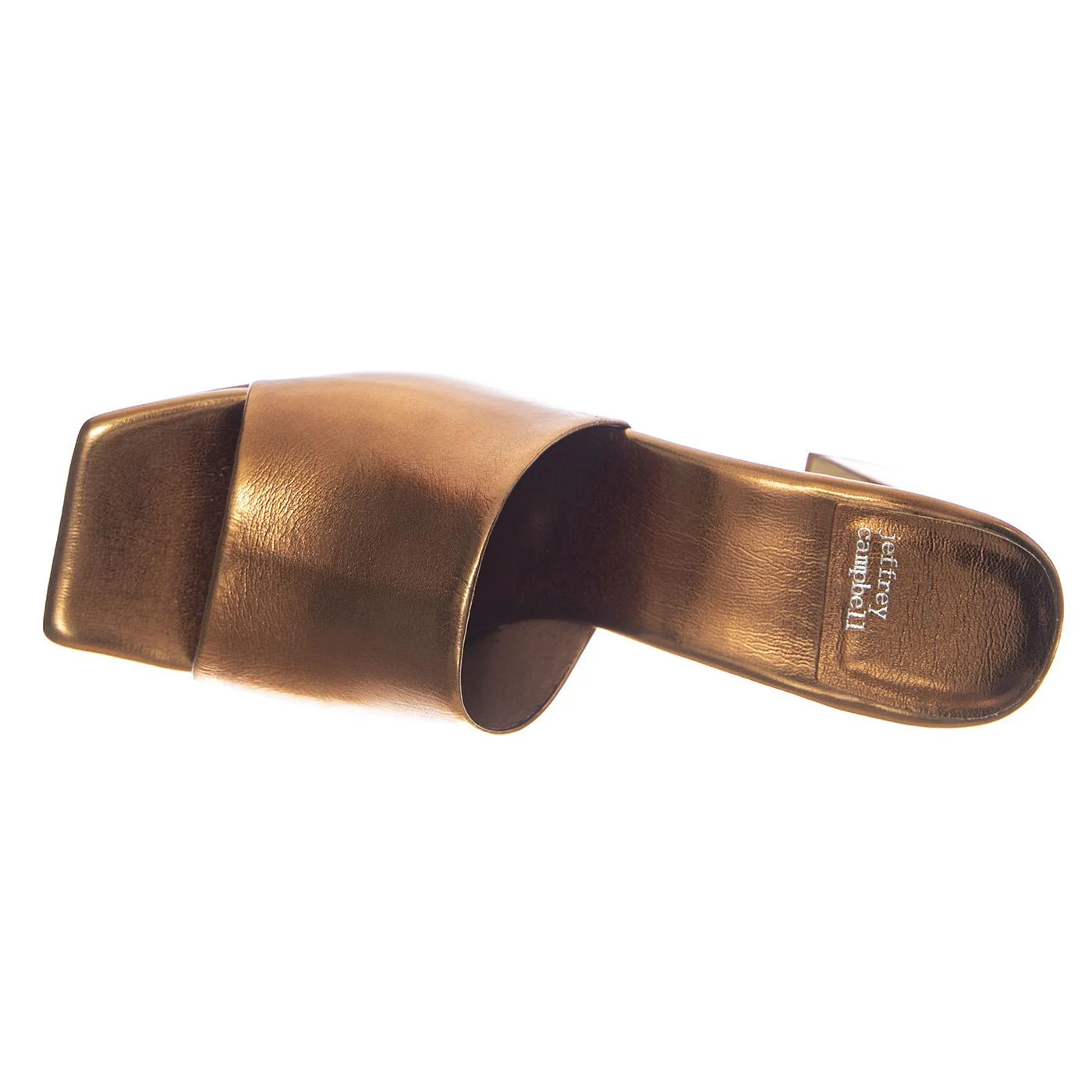 DRESS-CODE Light Bronze Metallic - Women's Sandals Gold Women JEFFREY CAMPBELL - Image 6