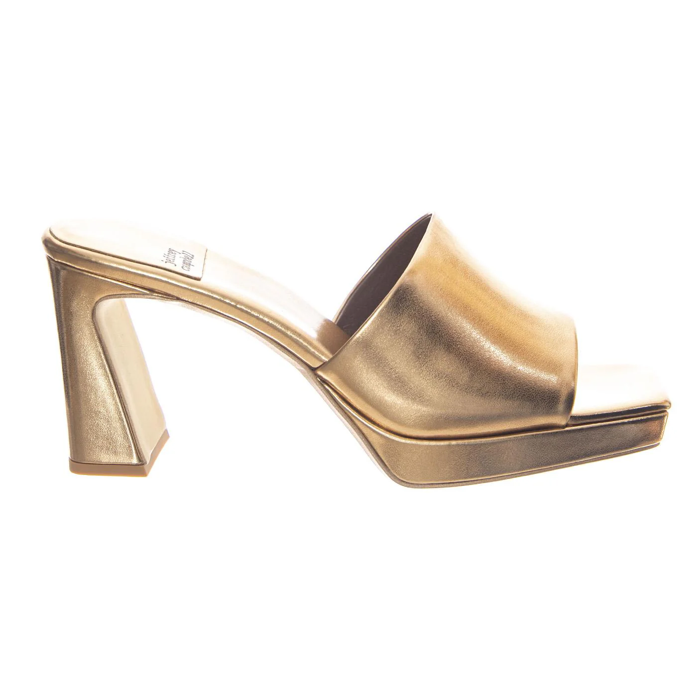 DRESS-CODE Rose Gold Metallic - Women's Sandals Gold Women JEFFREY CAMPBELL