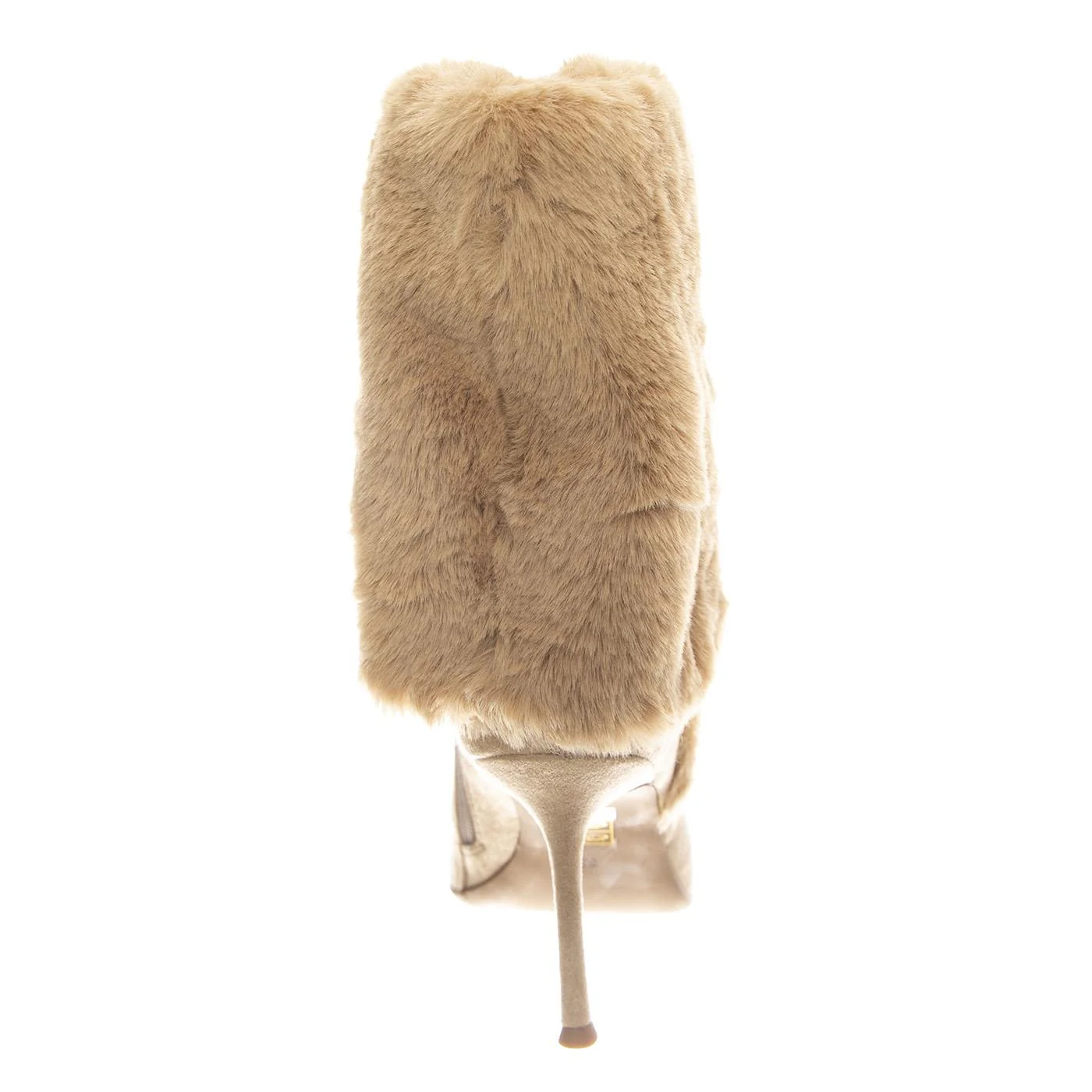FENNEC-F Beige Suede - Women's Beige Sandals by JEFFREY CAMPBELL - Image 4