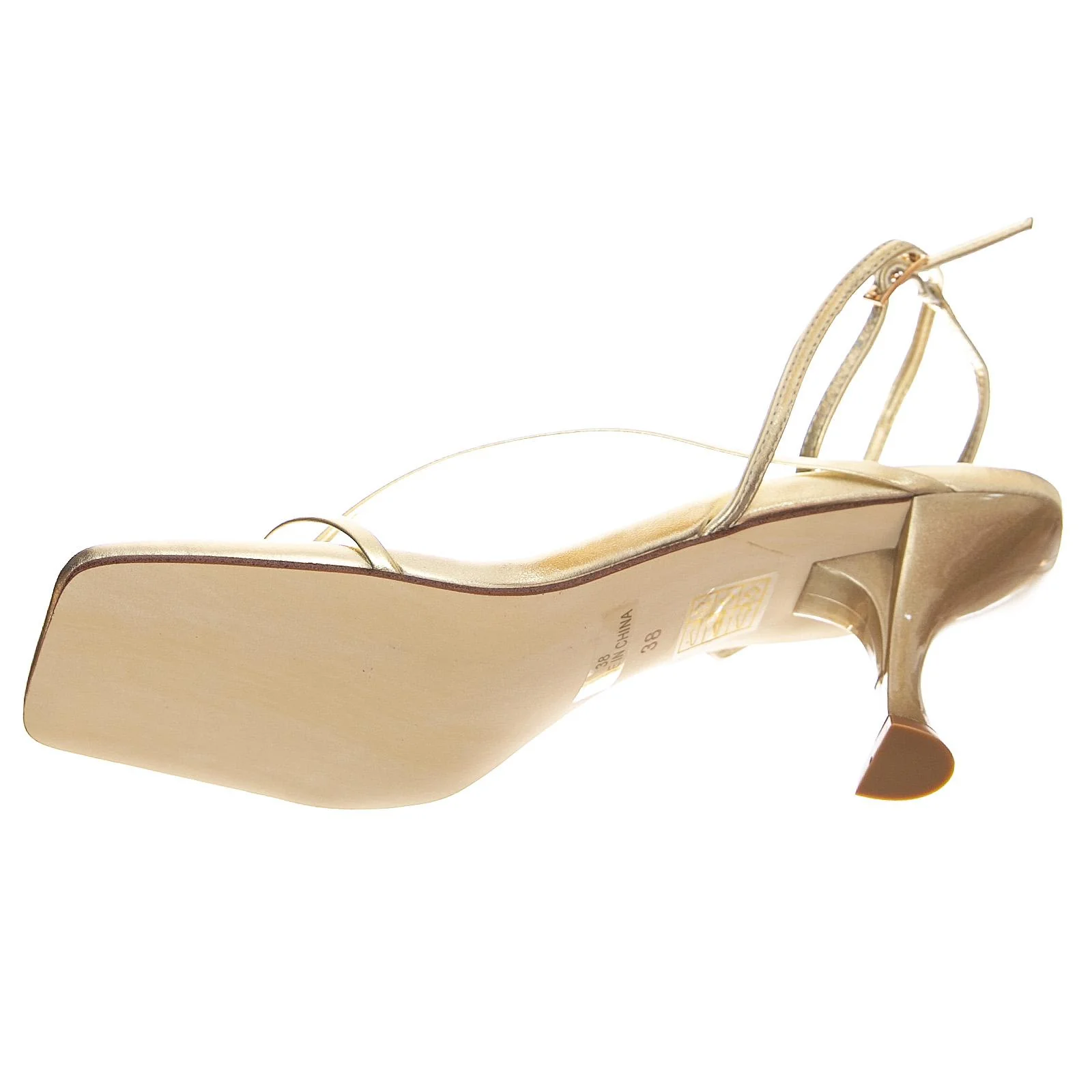 Fluxx - Women's Gold Sandals Women JEFFREY CAMPBELL - Image 5