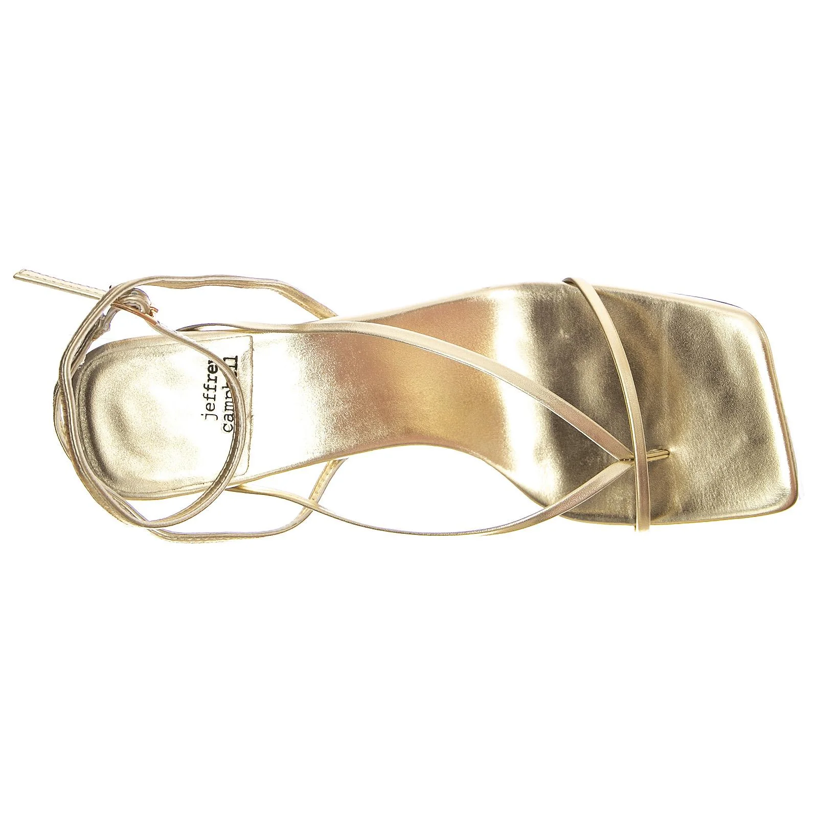 Fluxx - Women's Gold Sandals Women JEFFREY CAMPBELL - Image 6
