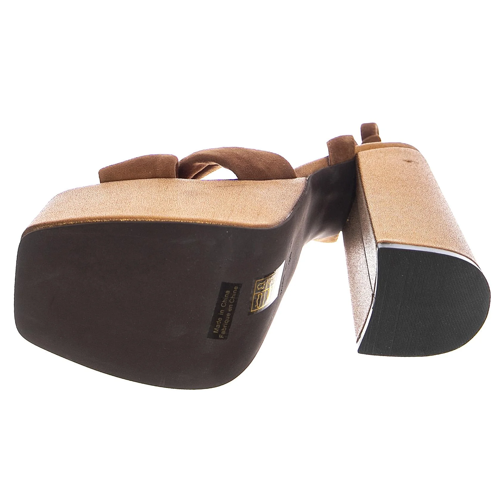 Women's Seventies Sandals - Brown - Women's Brown Sandals JEFFREY CAMPBELL - Image 5