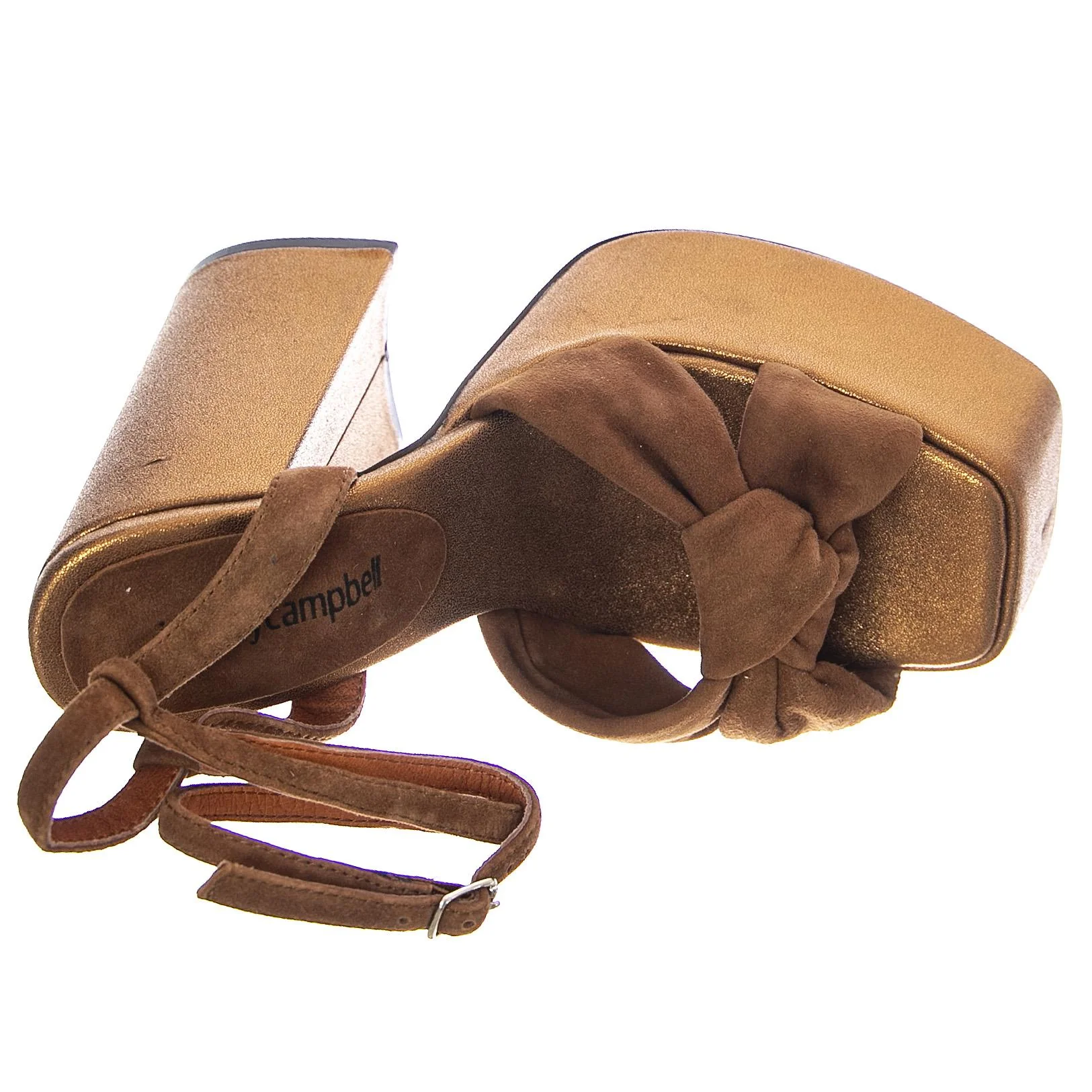 Women's Seventies Sandals - Brown - Women's Brown Sandals JEFFREY CAMPBELL - Image 6