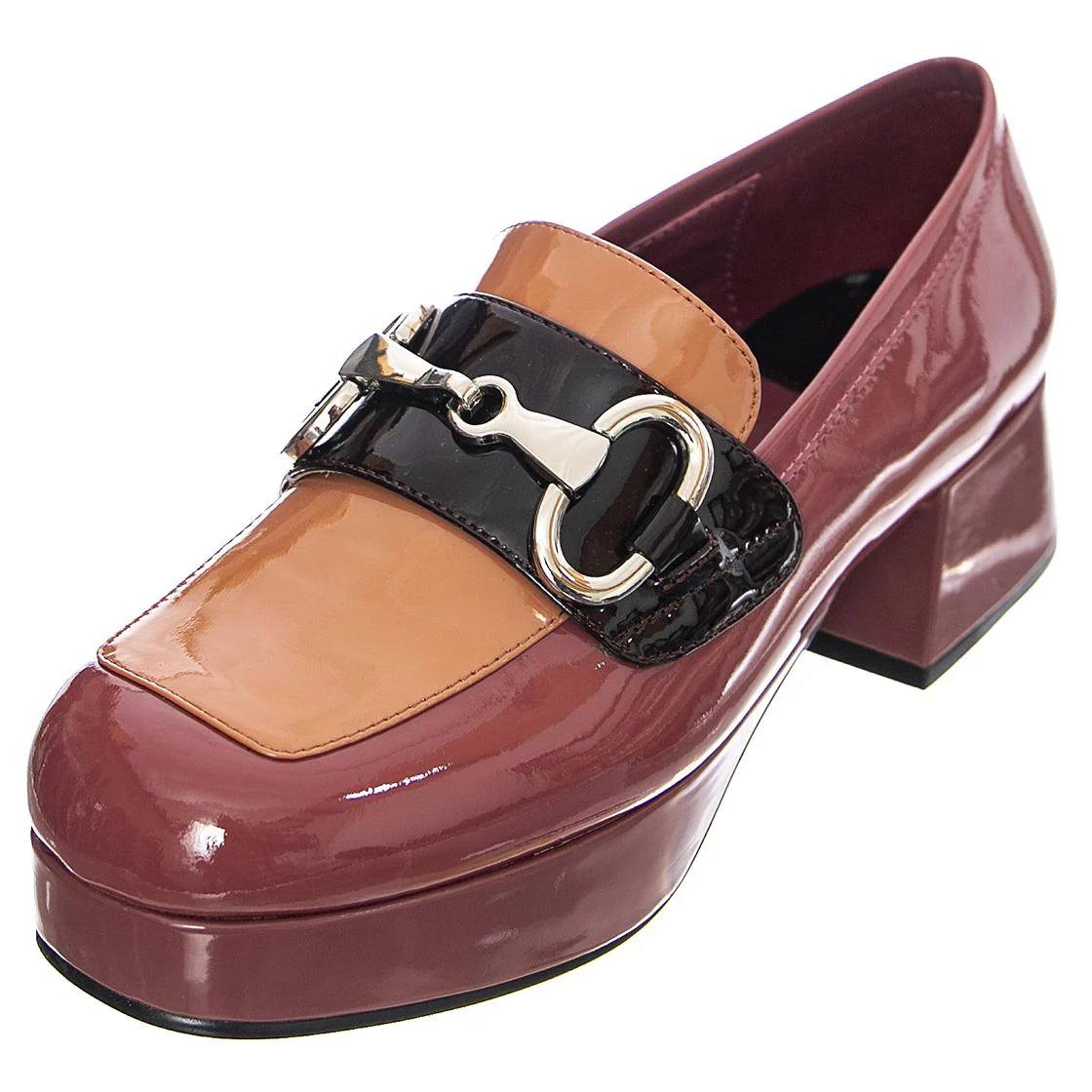 Student 2 - Women's Loafers Red / Rust / Brown / Dark Red / Rust Women JEFFREY CAMPBELL
