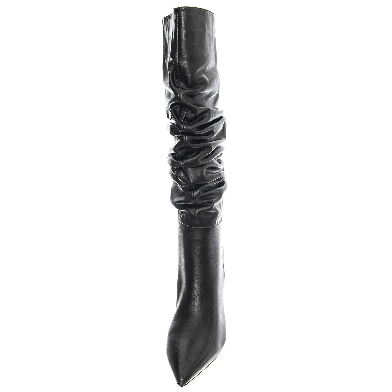 Womens Siren Boots - Black Leather - Women's Black Boots JEFFREY CAMPBELL - Image 3