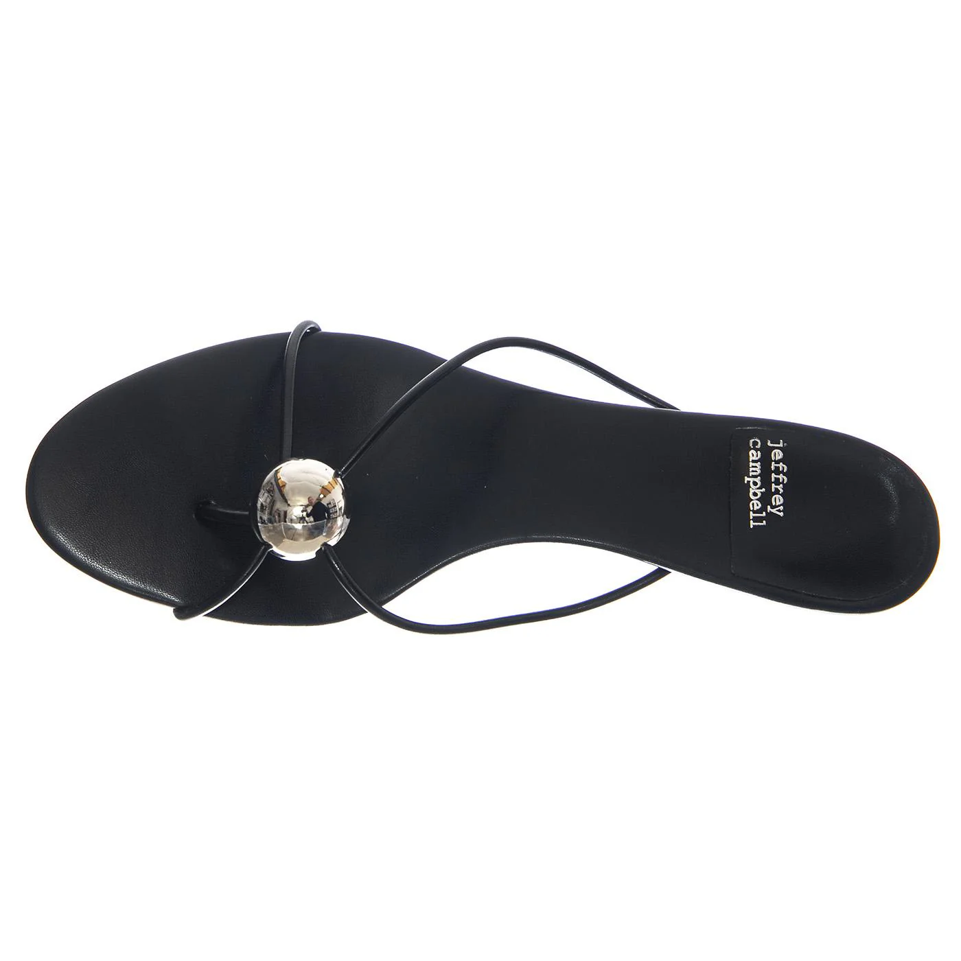 PRECIOSA Black Silver - Women's Sandals Silver Women JEFFREY CAMPBELL - Image 6