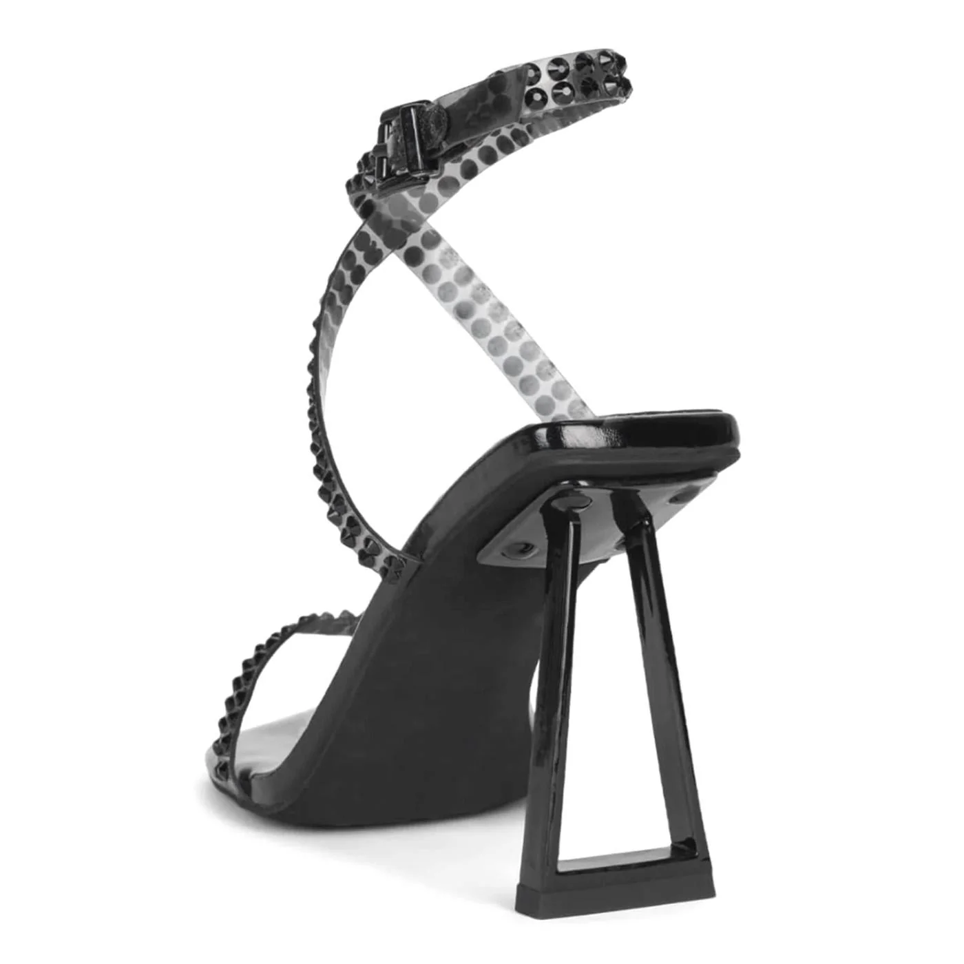 W' Favored Black - Women's Black Sandals Women JEFFREY CAMPBELL - Image 3