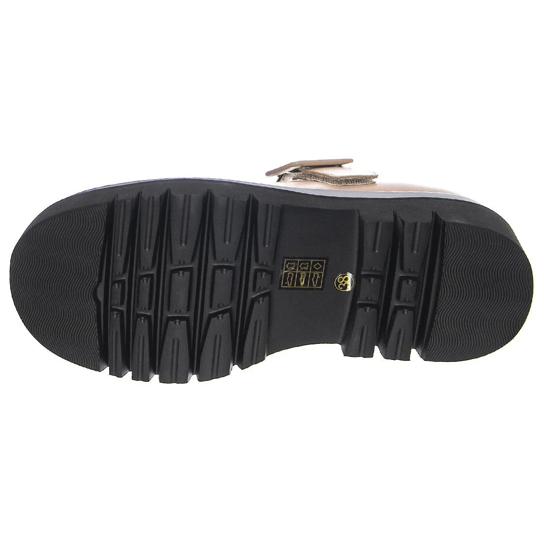 Womens Brevet-Cb Dark Nude Loafer Shoes - Image 5