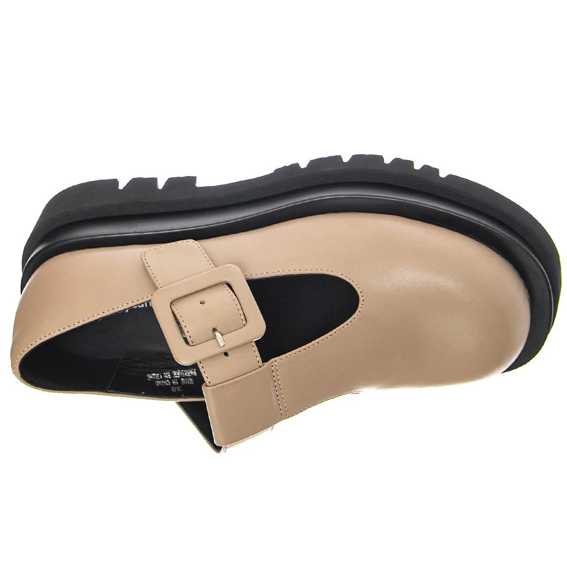 Womens Brevet-Cb Dark Nude Loafer Shoes - Image 6