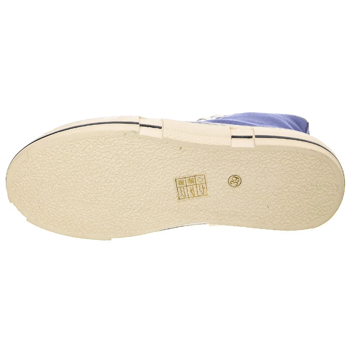 Endorphin-Hi Canvas - Women's High-Top Lace-Up Shoes Blue / Navy Women JEFFREY CAMPBELL - Image 5