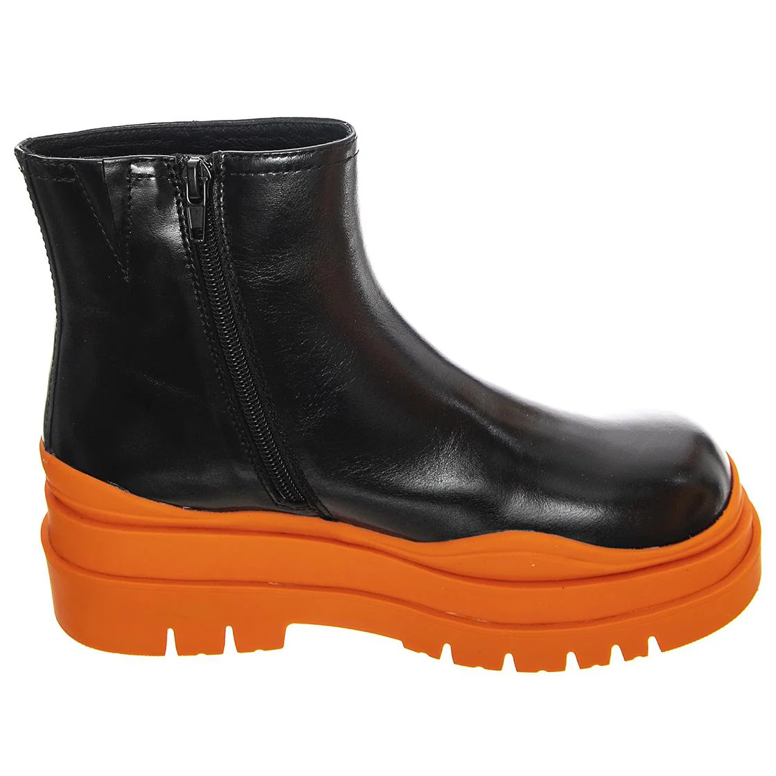 Womens Loading Black Boots - Image 2