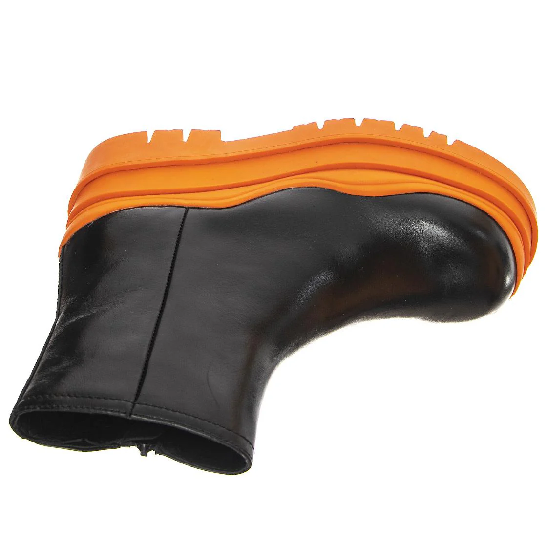 Womens Loading Black Boots - Image 6