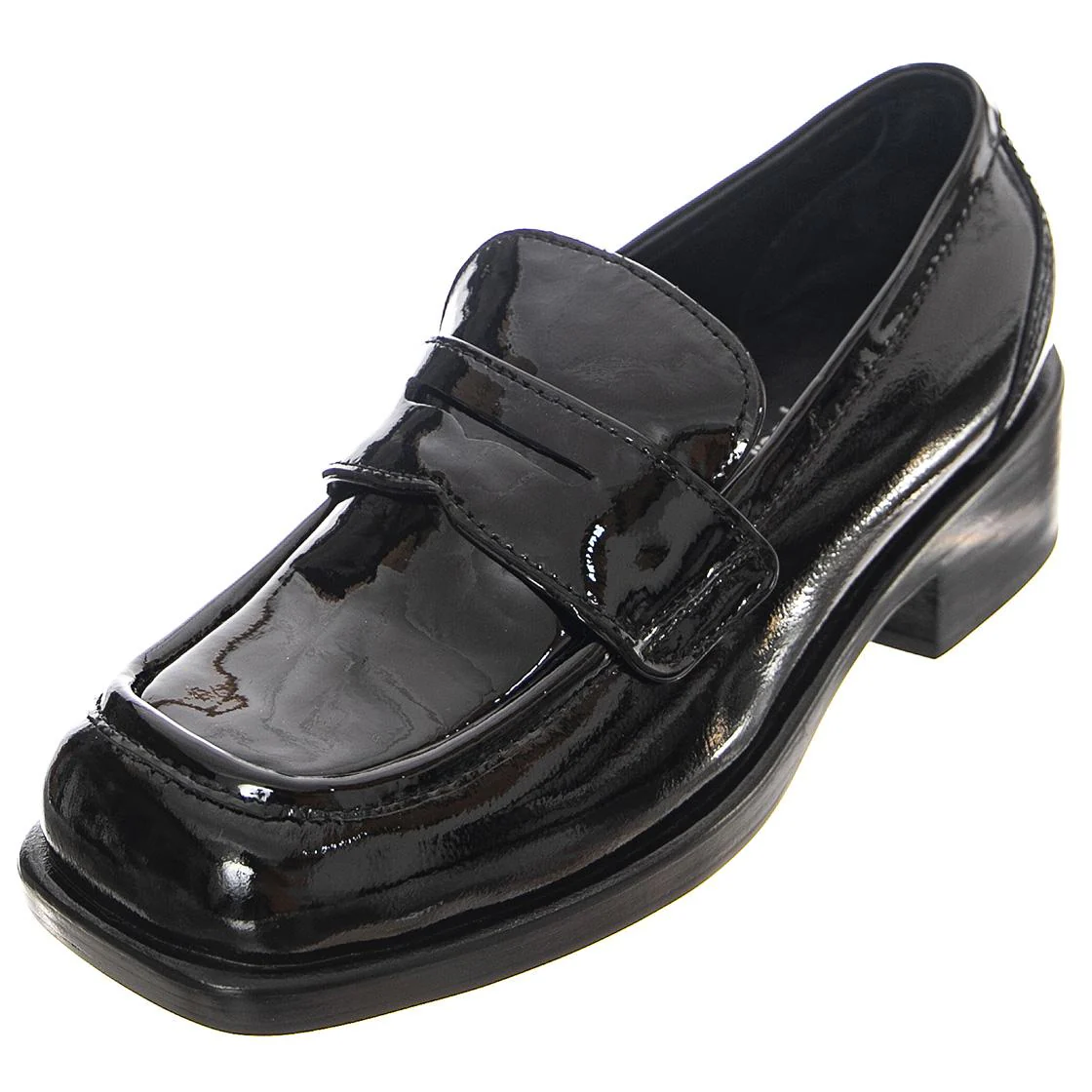 Sorbonne - Women's Black Loafers JEFFREY CAMPBELL