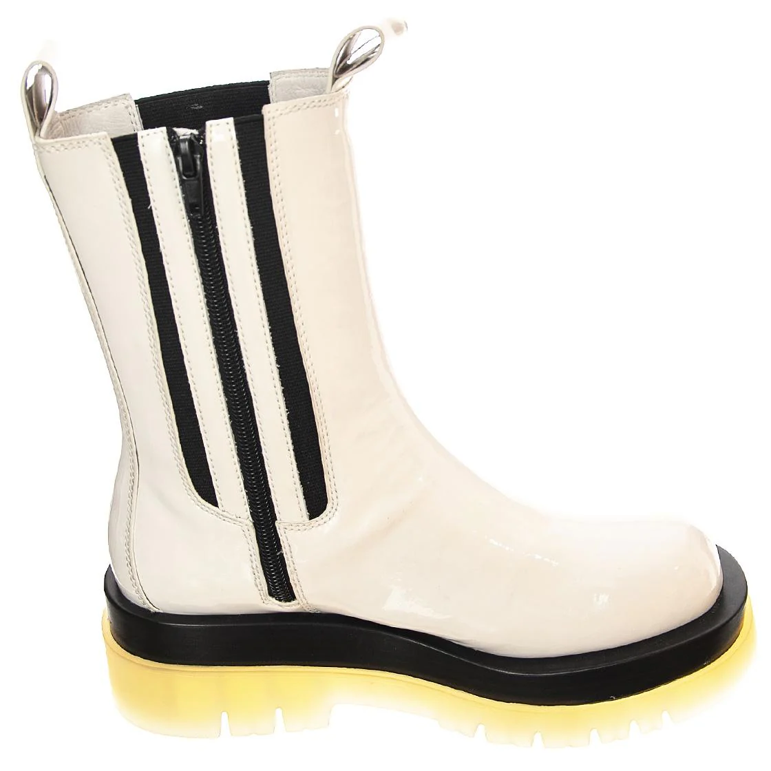 Tanked-Cb - Women's White Ankle Boots Women JEFFREY CAMPBELL - Image 2