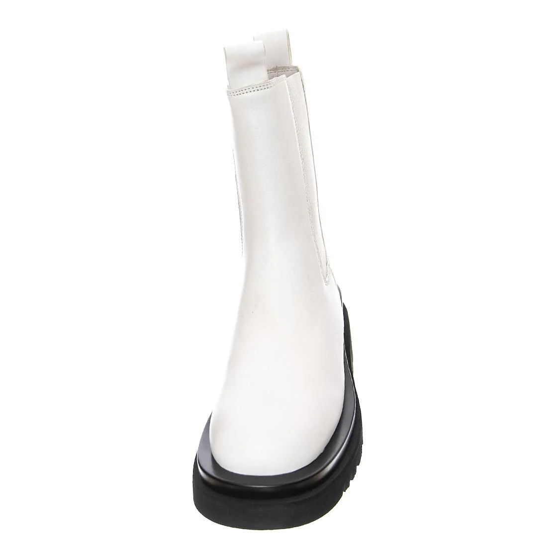 Womens Tanked Ice White Boots - Image 3