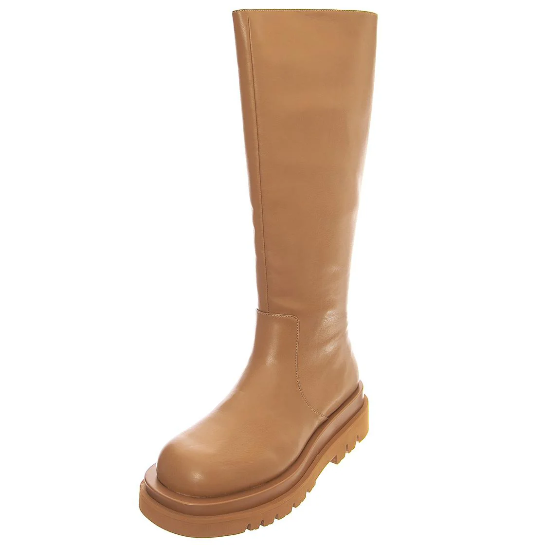 Tanked-Kh - Women's Beige / Natural Boots Women JEFFREY CAMPBELL