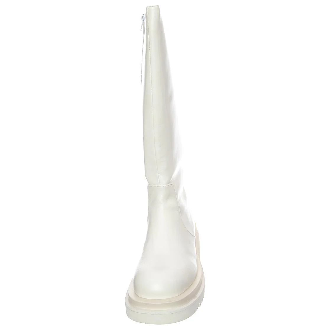 Womens Tanked-Kh White Boots - Image 3