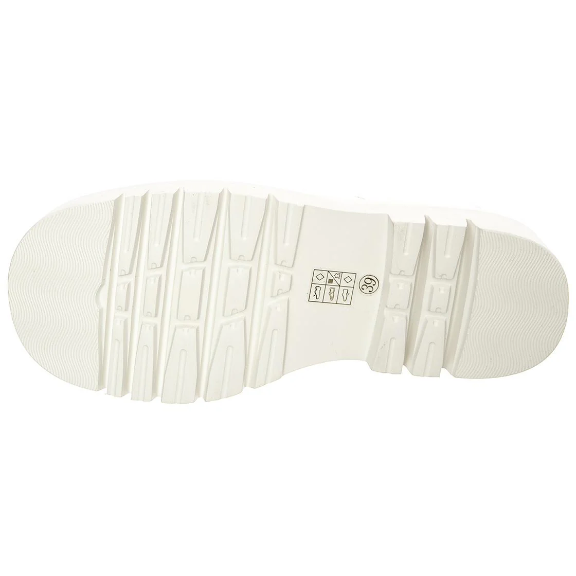 Womens Tanked-Kh White Boots - Image 5