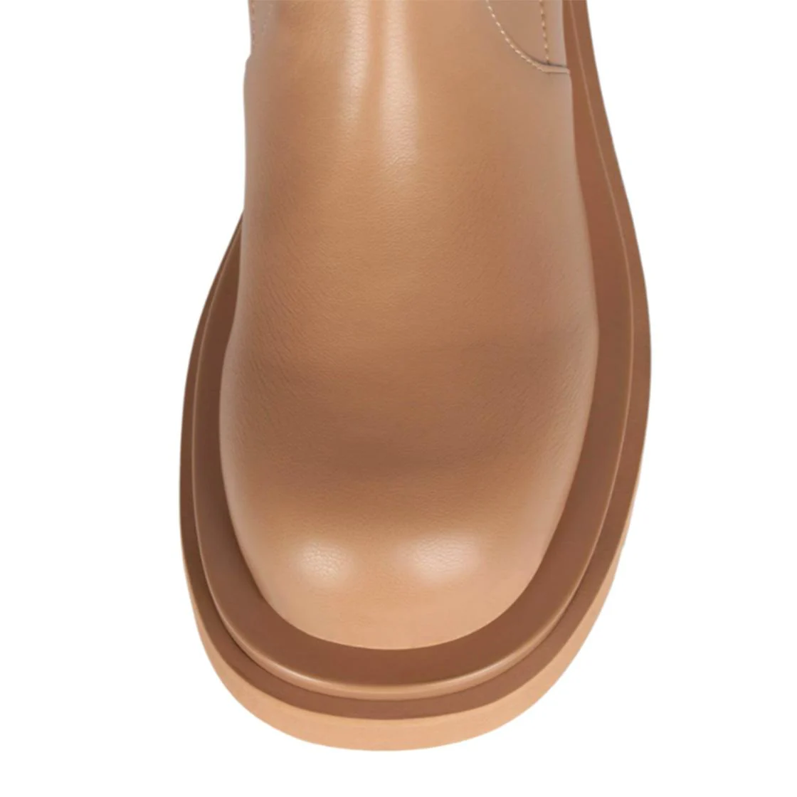 Womens Tanked-Ok Beige / Natural Boots - Image 4