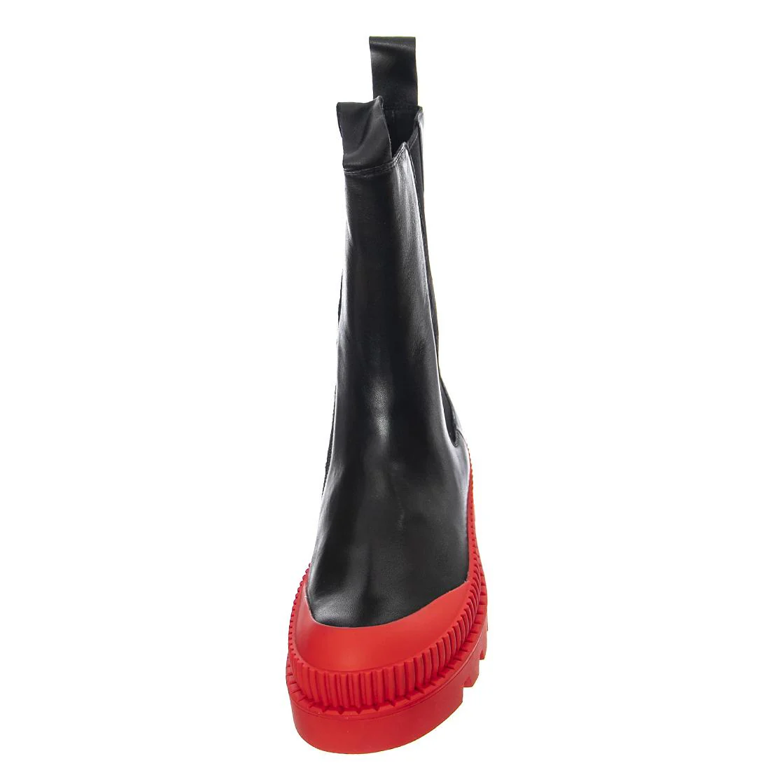 Womens Trecking Black / Red Boots - Image 3