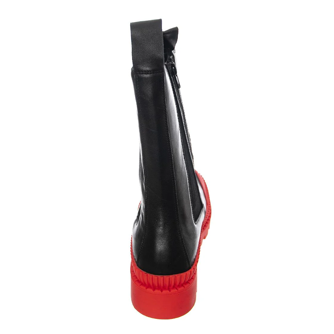 Womens Trecking Black / Red Boots - Image 4